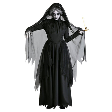 Juego de rol de bruja novia vampiro vestido 2021 traje de carnaval de Halloween Per.